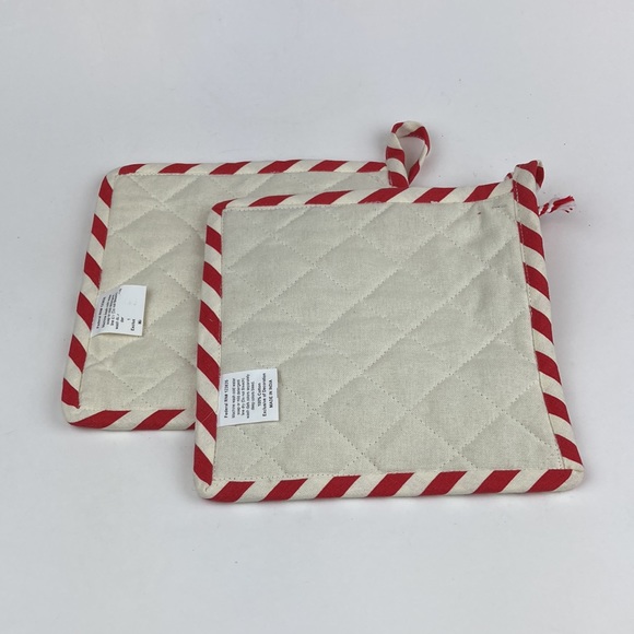 DEI “You Melt My Heart” Potholder Set of 2 NWOT - Picture 5 of 8